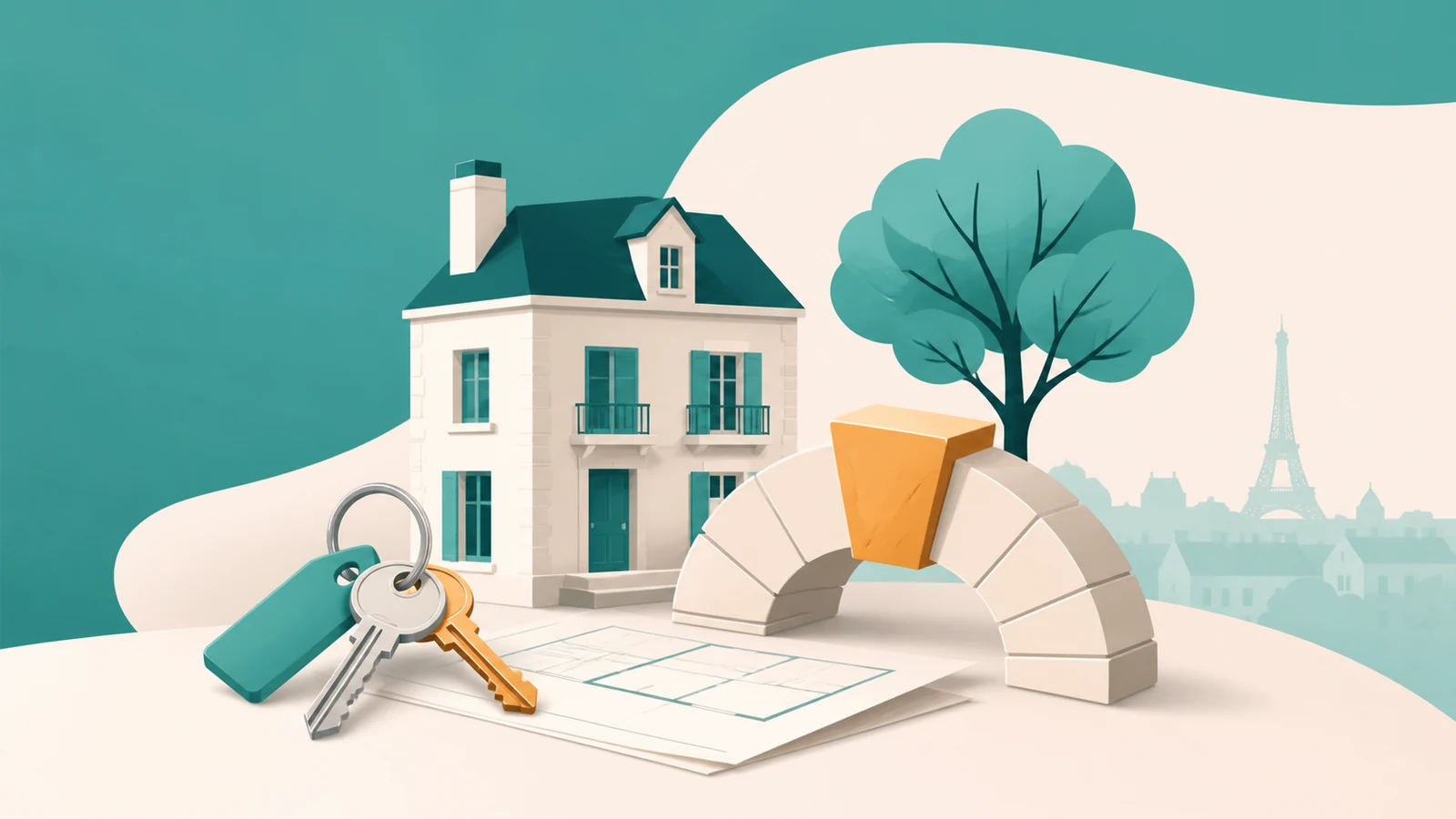 Illustration : frais de notaire