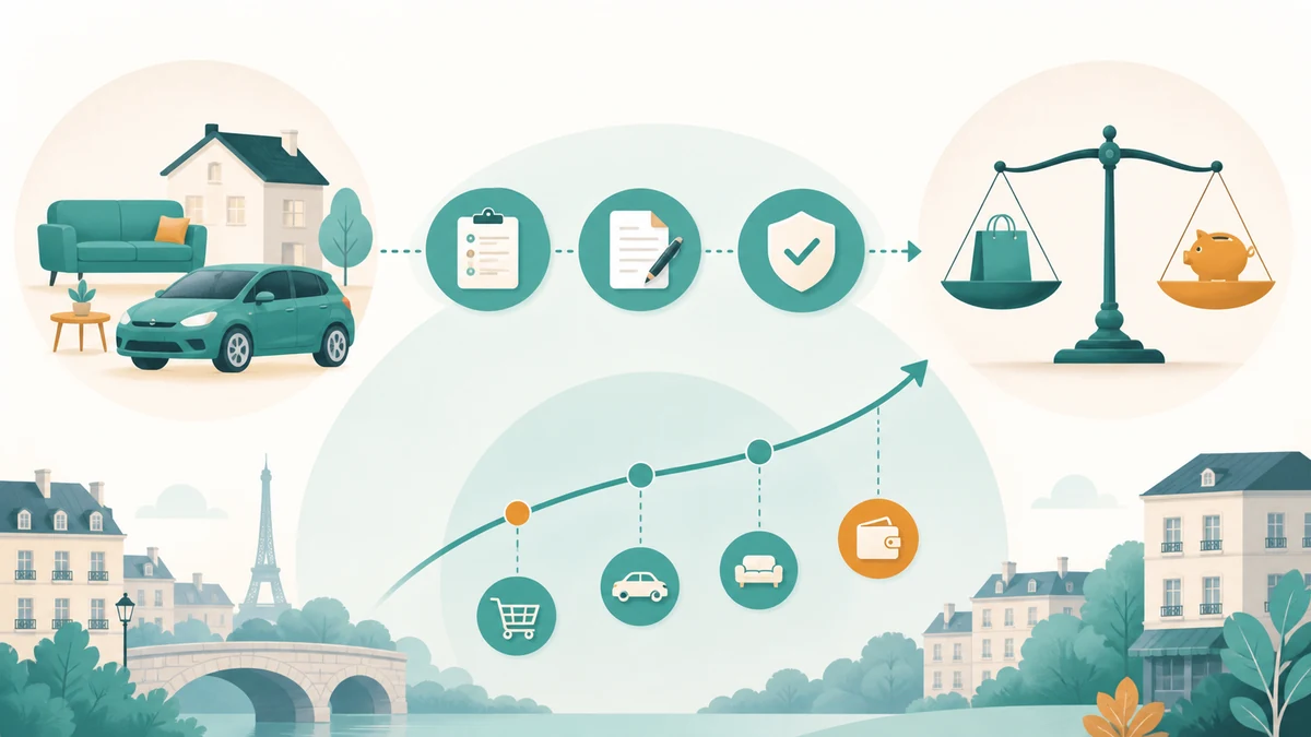 Comparaison d’offres de crédit affecté pour préparer un achat
