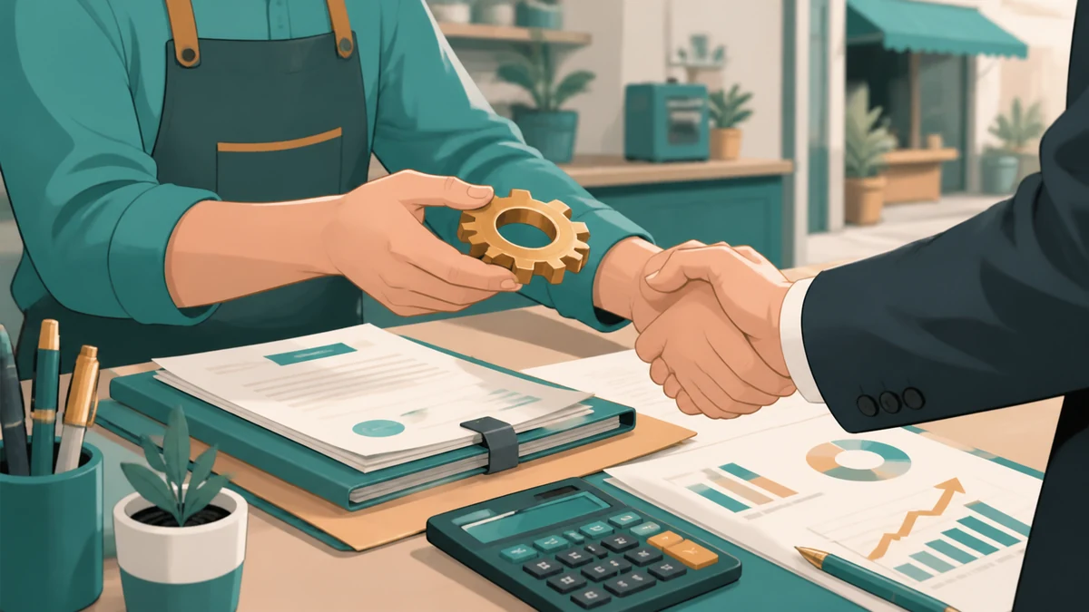 Dirigeant analysant le financement de trésorerie de son entreprise sur un plan prévisionnel