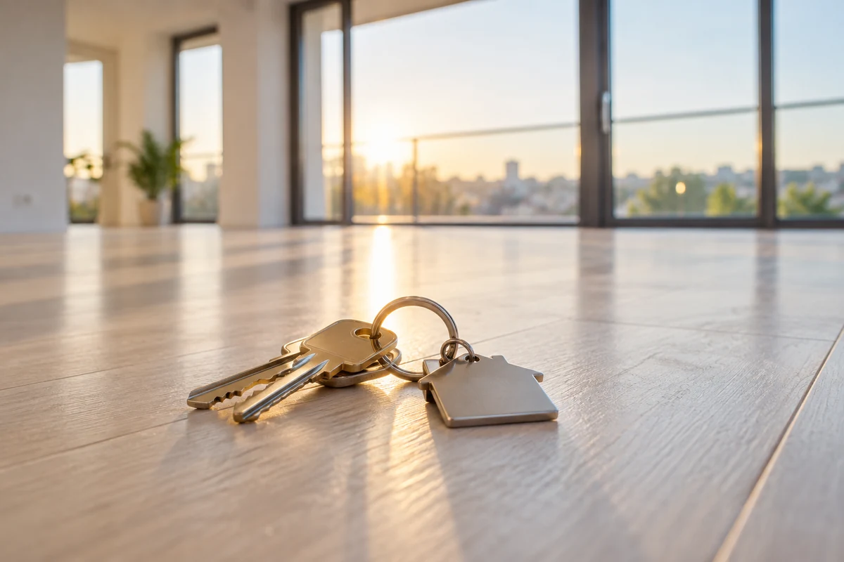 Remise des clés d’un logement neuf acheté en VEFA